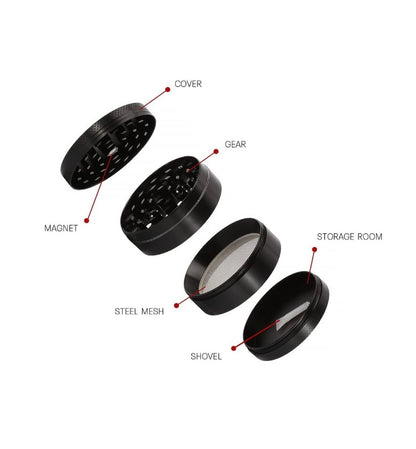 BLAZE 4-Piece Herb Grinder